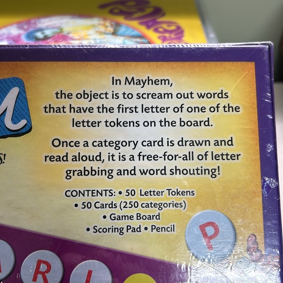 Mayhem Sealed board game. Game Night Fun. - Picture 3 of 4